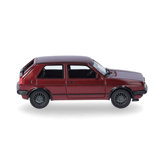 Herpa 430838-004 , VW Golf II GTI , bordowy metalik , Skala 1:87